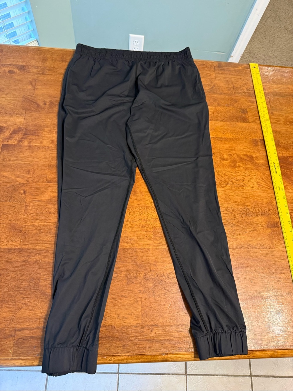 Zyia Active Everywhere Zipper Joggers Women's Large L Black Ankle Zip Athletic